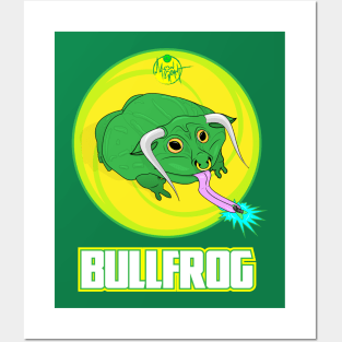 Bull Frog Posters and Art